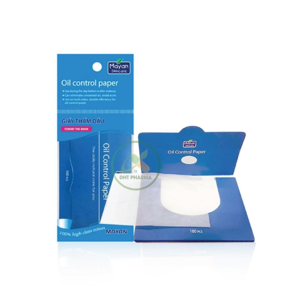 Giấy Thấm Dầu Mayan Oil Control Paper (100 tờ)