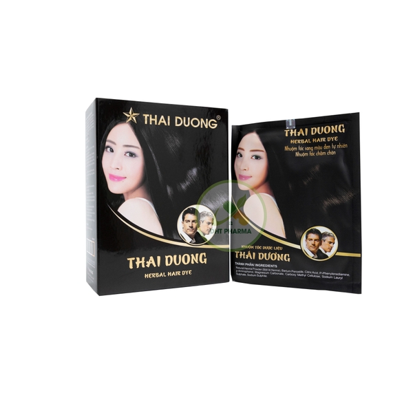 Nhuộm tóc Dược liệu Thái Dương đen khỏe bóng mượt