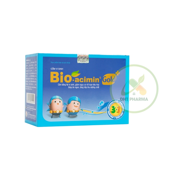 Bio-acimin Gold tiêu hóa khỏe trẻ ăn ngon