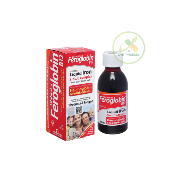 Siro Feroglobin B12 Vitabiotics Tăng Khả Năng Tạo Máu Chai 200ml