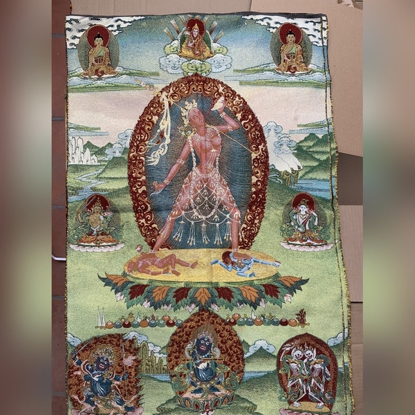 Tranh Thanhgka Vajrayogini - Tranh Thêu Cao Cấp