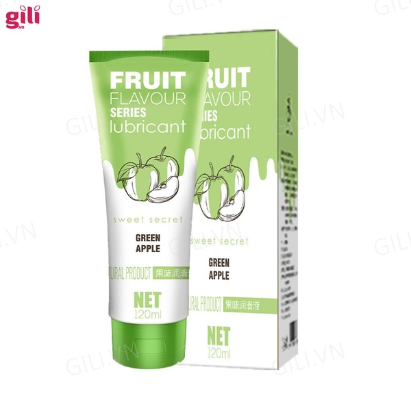 Gel bôi trơn Olo Sweet Secret Fruit Flavour hương táo 120ml chính hãng