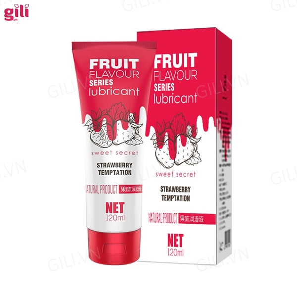 Gel bôi trơn Olo Sweet Secret Fruit Flavour hương dâu 120ml chính hãng