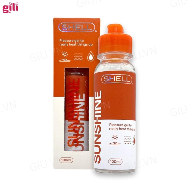 Gel bôi trơn tăng khoái cảm nữ Shell Sunshine 100ml chính hãng