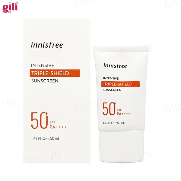 Kem chống nắng Innisfree Triple-Shield SPF50+ PA++++ 50ml chính hãng