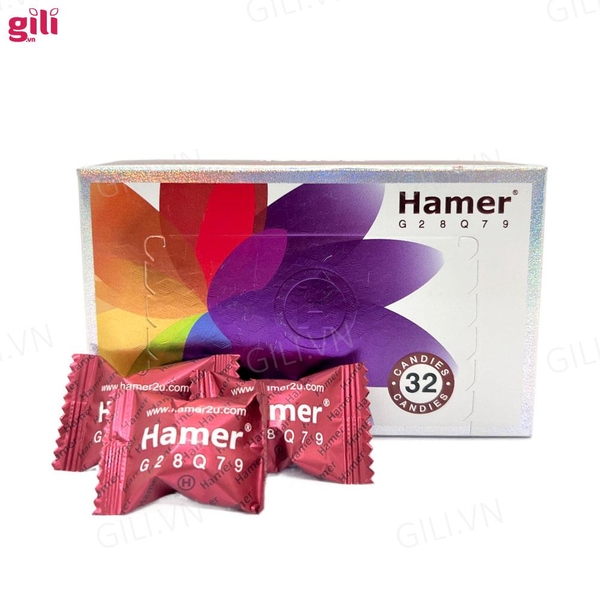 Kẹo sâm tăng cường sinh lý Hamer G28Q79 hộp 32 viên chính hãng