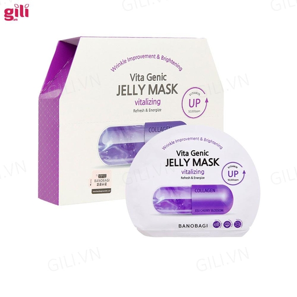 Mặt nạ Banobagi Genic Jelly Mask Vitalizing set 10 miếng chính hãng