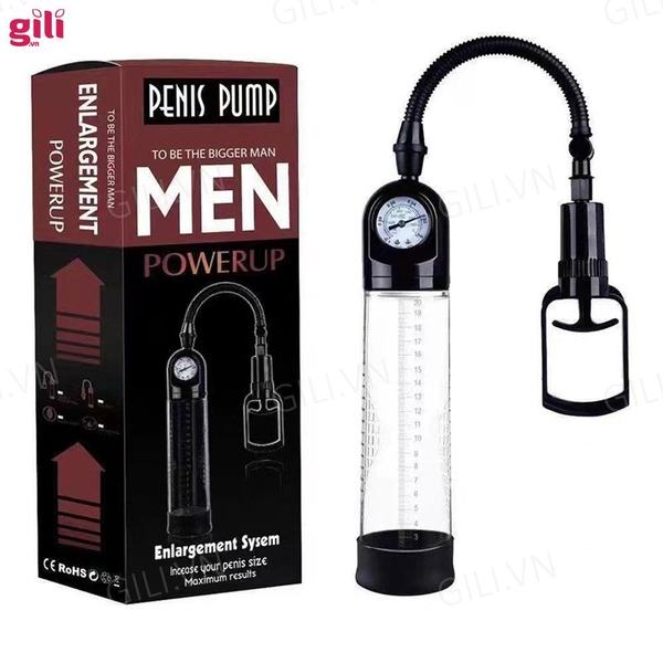 Máy tập tăng kích thước dương vật Penis Pump đồng hồ chính hãng