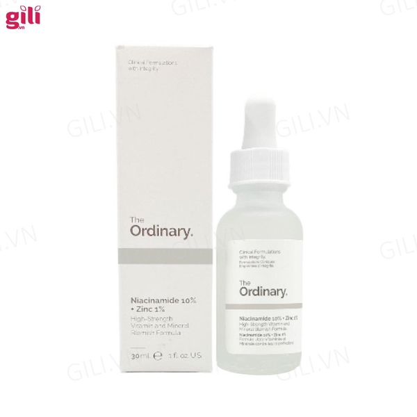 Tinh chất serum The Ordinary Niacinamide 10% + Zinc 1% chính hãng