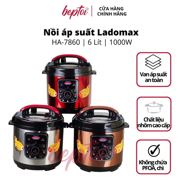 Nồi áp suất điện Ladomax HA-7860