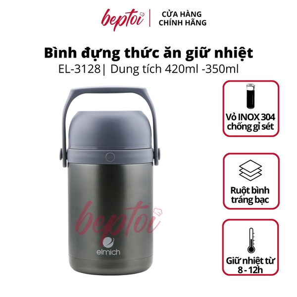 Bình giữ nhiệt Elmich EL-3128 Inox 304 1800ml