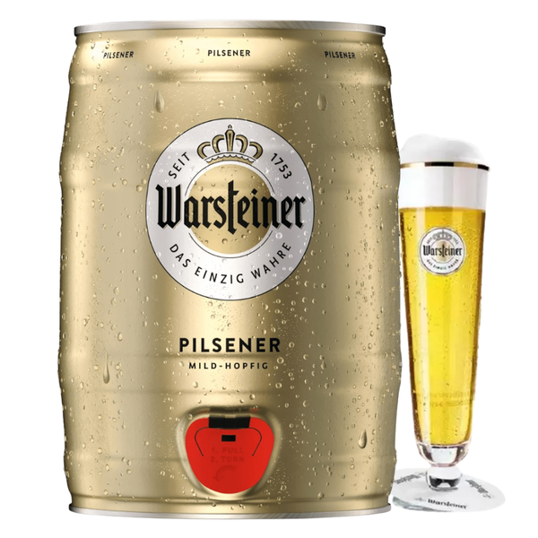 Bia Warsteiner Pilsener bom 5L