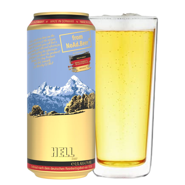 Bia Noad Hell Lon 500ml