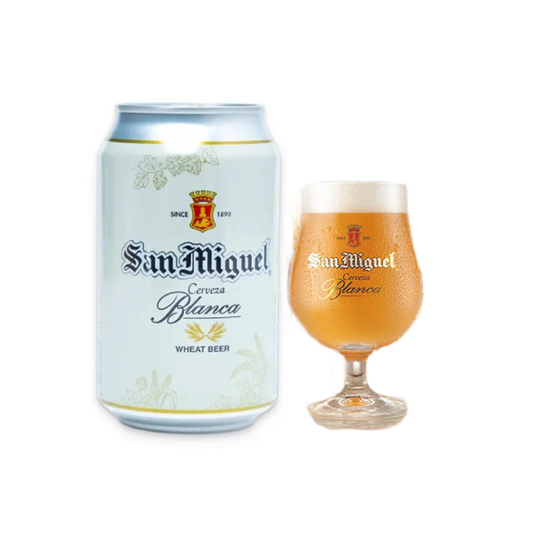 Bia Philippines San Miguel Cerveza Blanca 5,4% - Lon 330ml