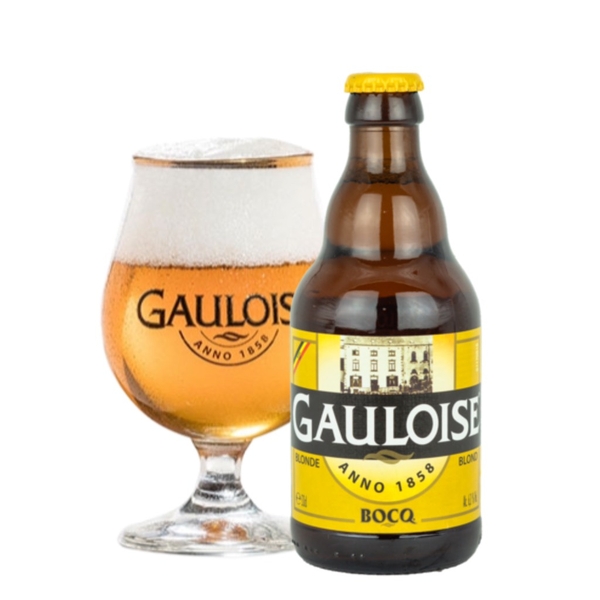 Bia Bỉ Gauloise Blonde 6,3% - Chai 330ml - Thùng 24