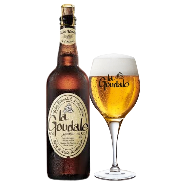 Bia La Goudale Blond chai 750ml