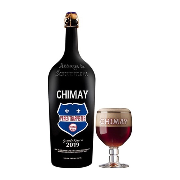 Bia Bỉ Chimay Xanh Blue 9,0% - Chai 1500ml