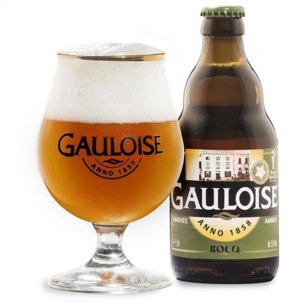 Bia Bỉ Gauloise Ambree 5,5% - Chai 330ml - Thùng 24