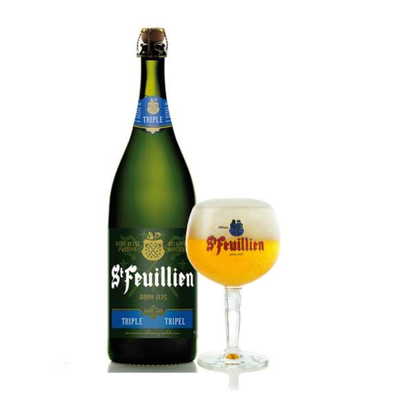 Bia St Feuillien Triple 8,5% – Chai 6000ml