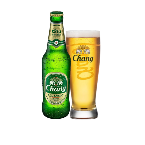 Bia Thái Chang Classic 5,0% – Chai 320ml - Thùng 24