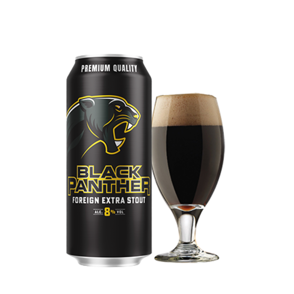 Bia Cambodia Black Panther 8,0% - Lon 500ml - Thùng 24