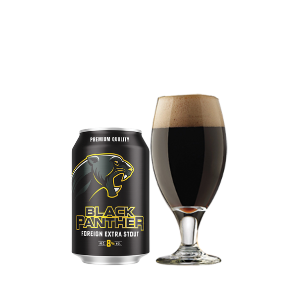 Bia Cambodia Black Panther 8,0% - Lon 330ml - Thùng 24