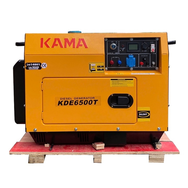 Máy Phát Điện Chạy Dầu 5Kw Kama KDE6500T
