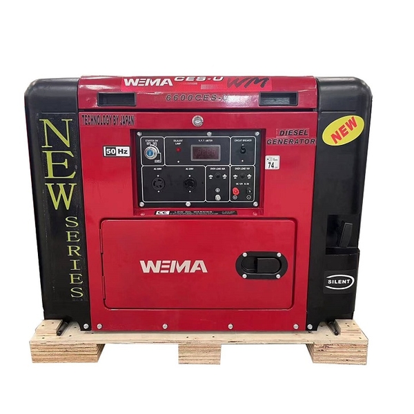 Máy Phát Điện Chạy Dầu Weima 7Kw WM9600CES-U