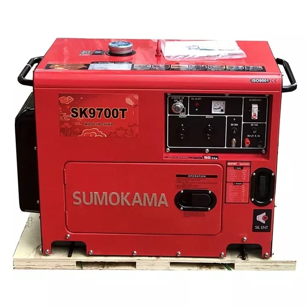 Máy Phát Điện Chạy Dầu Sumokama 6Kw SK9700T