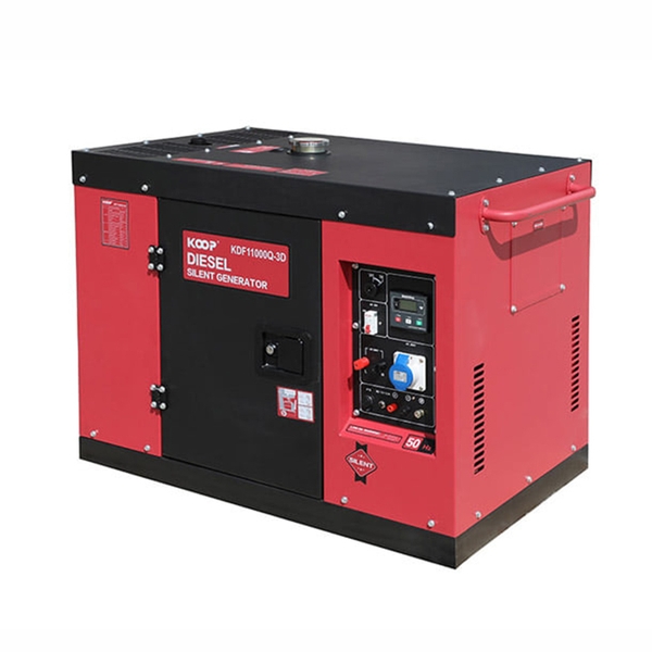 Máy Phát Điện Chạy Dầu 8KVA Koop KDF11000Q 3 Pha