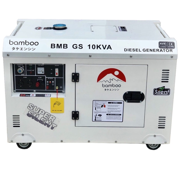 Máy Phát Điện Chạy Dầu Bamboo GS 10KVA 3 Pha