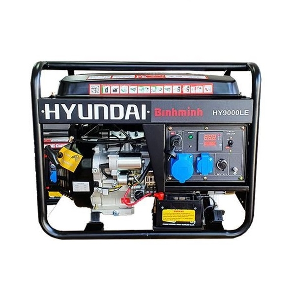 Máy Phát Điện Chạy Xăng Hyundai 6Kw HY9000LE