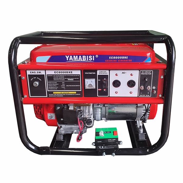 Máy Phát Điện Chạy Xăng Yamabisi 6Kw EC8000DXE Đề