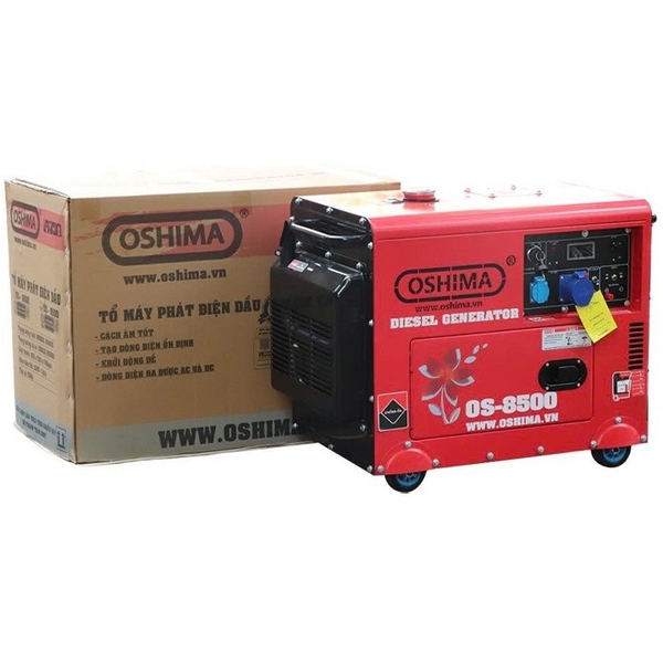 Máy Phát Điện Chạy Dầu Oshima 7Kw OS-8500