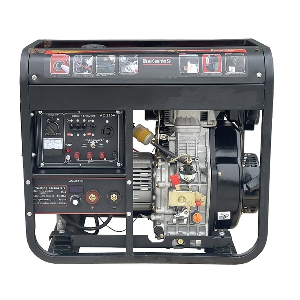 Máy Phát Hàn Chạy Dầu Bamboo 8Kw BMB 300A