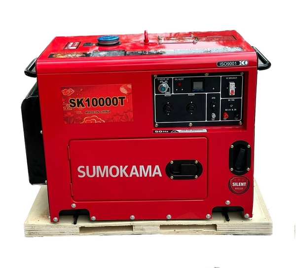 Máy Phát Điện Chạy Dầu Sumokama 7Kw SK10000T
