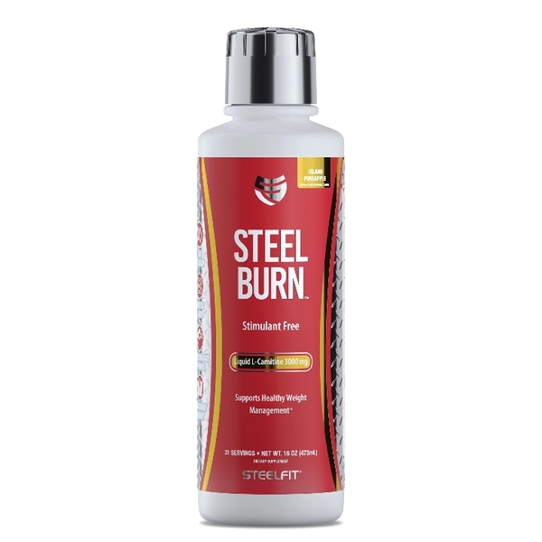 Steelfit USA Steel Burn Liquid LCarnitine 3000mg wheyusa.vn
