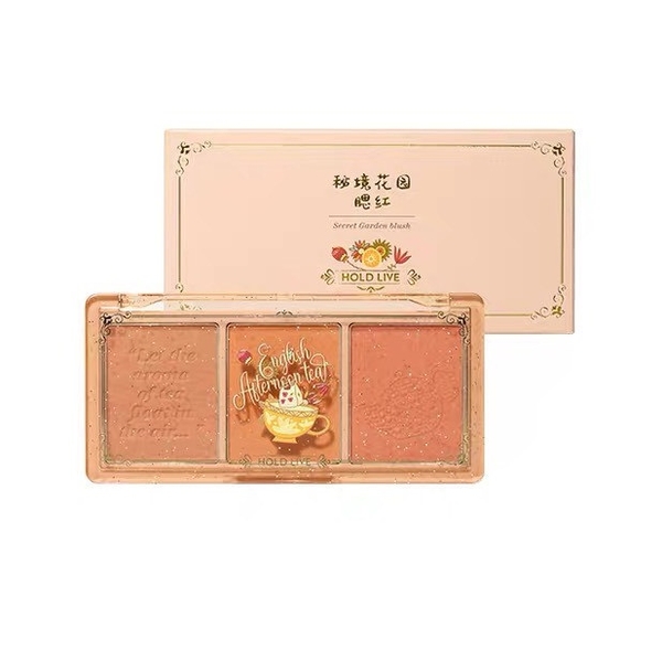 Bảng Phấn Má 3 Ô Hold Live Secret Garden Blush