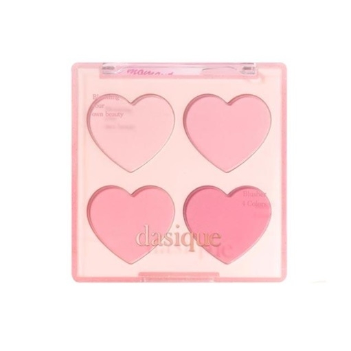 Bảng Phấn Má 4 Ô Dasique Sweet Heart Collection Blending Mood Cheek