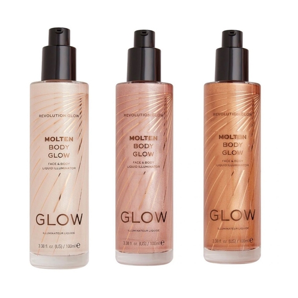 Nhũ Bắt Sáng Body Revolution Glow Molten Body Glow Liquid