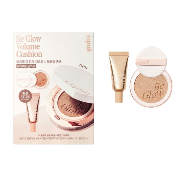 Set Phấn Nước Espoir Be Glow Volume Cushion 2024
