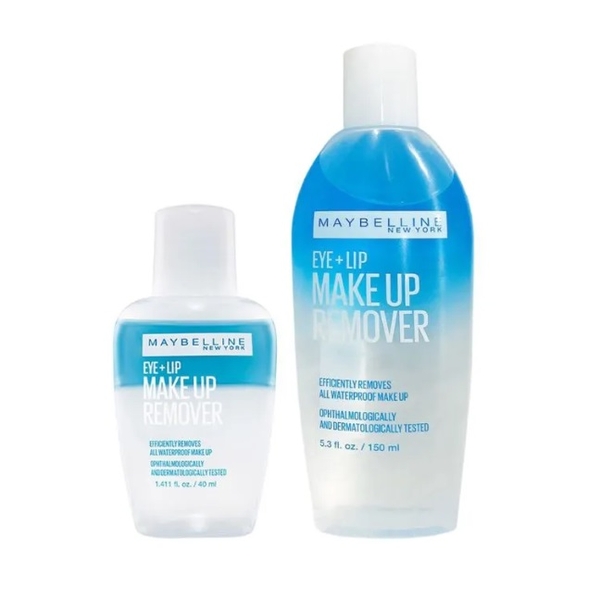 Tẩy Trang Mắt & Môi Maybelline Eye + Lip Makeup Remover