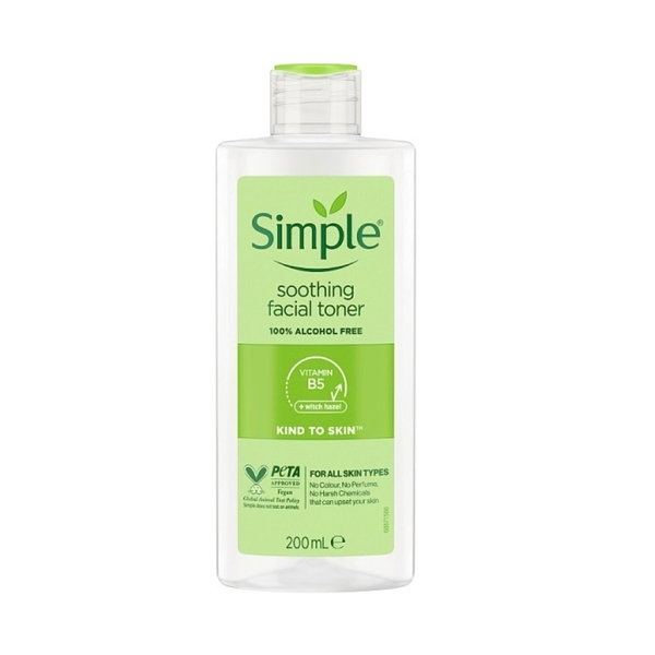 Nước Hoa Hồng Simple Soothing Facial Toner