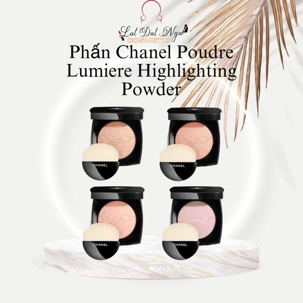 Chanel White Opal (40) Highlighting Powder Review & Swatches