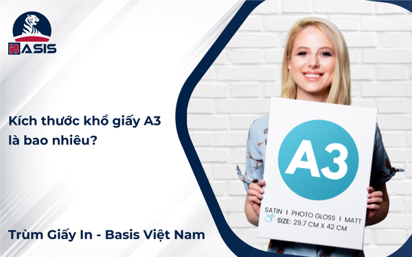 Kích thước khổ giấy A3 là bao nhiêu? Cách in giấy A3 trong Word BASIS