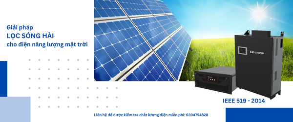 Giải pháp lọc sóng hài cho hệ năng lượng mặt trời áp mái