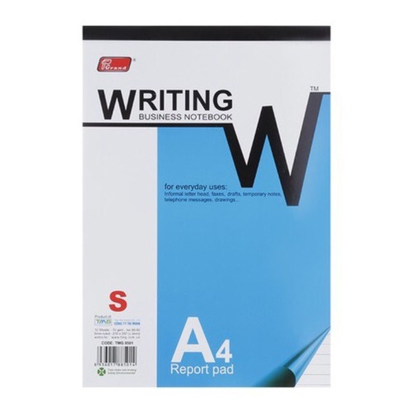 Vở xé Grand A4 (12 tờ-40 q/lốc )