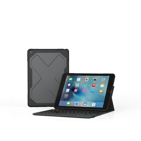 Ốp lưng kèm bàn phím iPad 9.7 - ZAGG Rugged Messenger