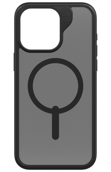 Ốp lưng iPhone 15 series - ZAGG ESNTL Hampton Snap - Black