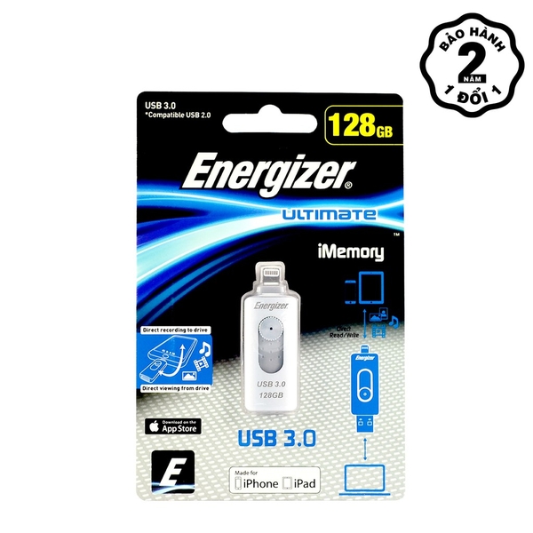USB Energize 128Gb Lightning OTGr Ultimate - FOTL3U128R